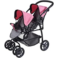 KNORRTOYS.COM Knorr 16422 - Cochecito de bebé para muñecas- Color Gris